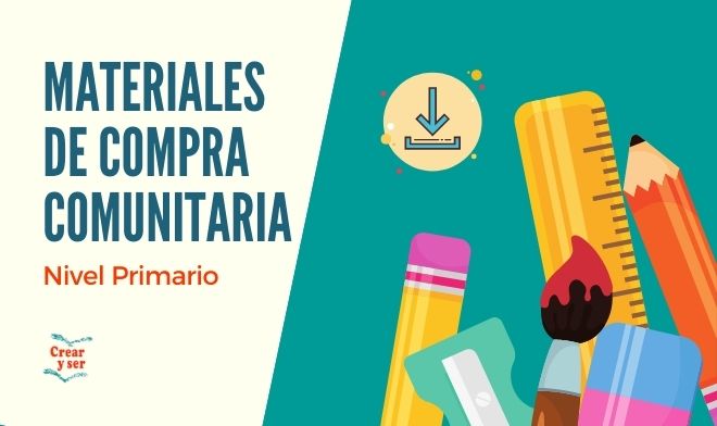 Materiales de compra comunitaria